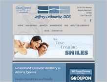 Tablet Screenshot of leibowitzdental.com